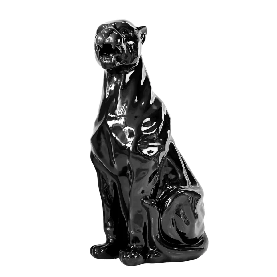 Panther sitting H-170 cm - Traces de peinture